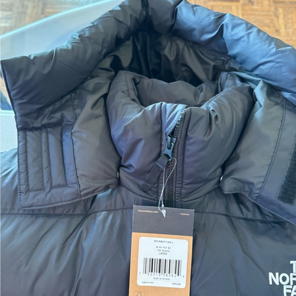 Womens Northface oversized puffer jacket - BLACK - Picture 6 of 11